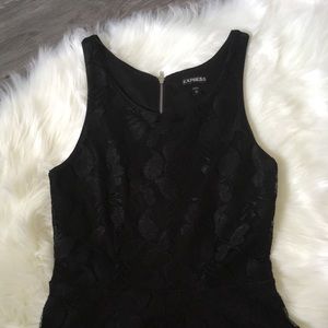 Black Lace top from express